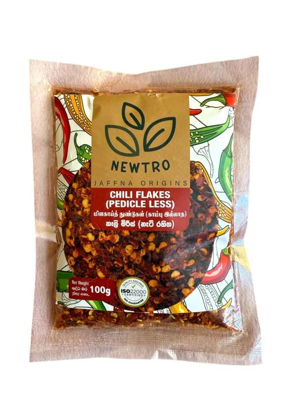Newtro Jafna Origins Chilli Flakes 100g